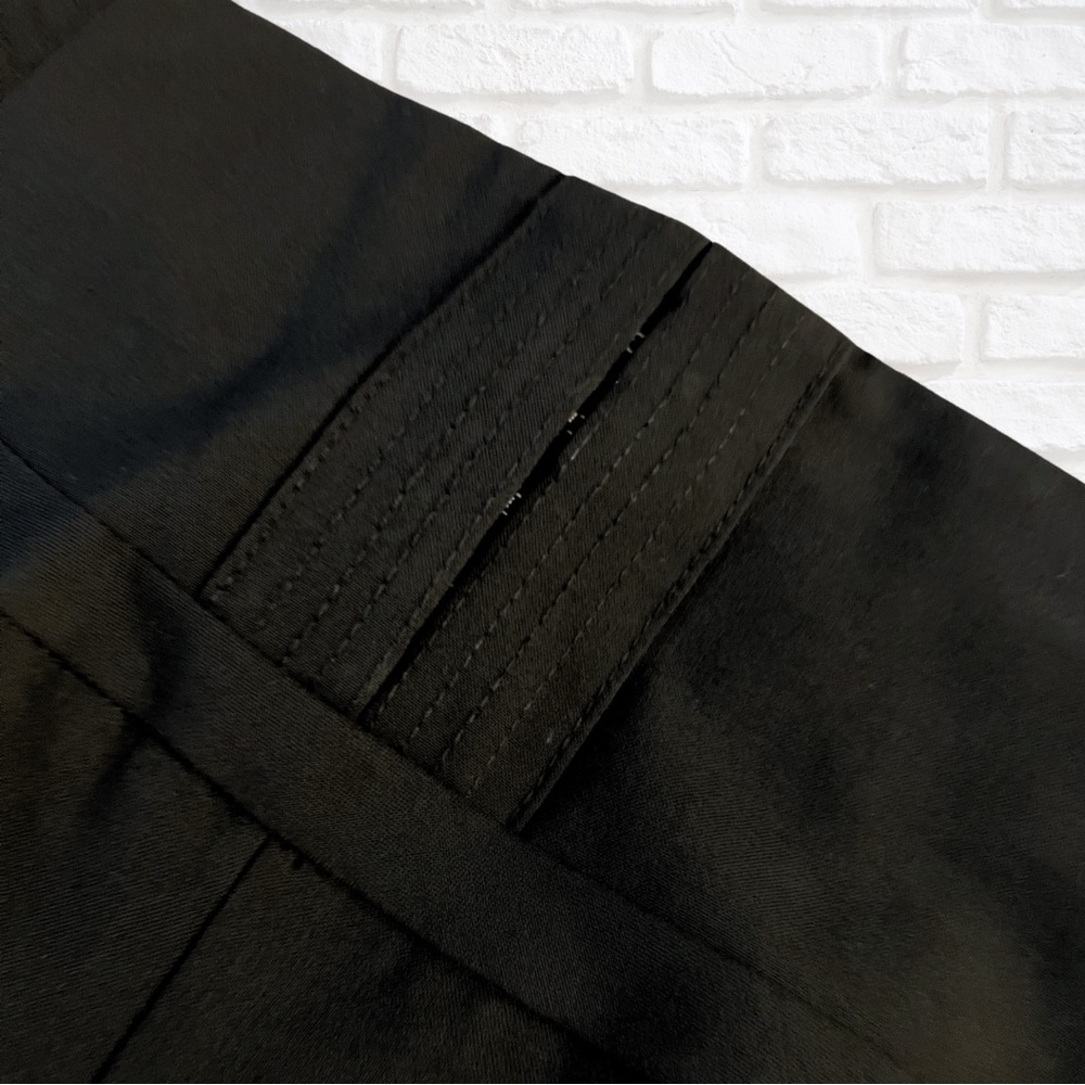 Express Pencil Skirt Black w/Leopard-Print | Express Design Studio | Size 0 - Picture 7 of 7